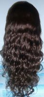 human  hair ladies' wig