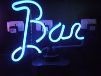 neon sign, neon light, srew-in neon sign, Bar neon