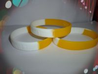 2012 debossed 100% silicone bracelets wristbands