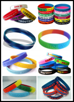 Cheap Custom Silicone Bracelets from China