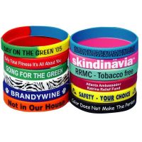 Factory wholesale custom silicone bracelets for low price