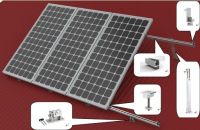 solar roof adjustable mounting system