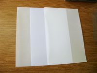 PVC transparent card sheet material