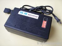 Three steps battery charger for electric bike