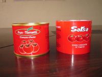 Canned Tomato Paste (210g*48tins)