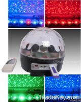 18W LED magic crystal ball light*music control light Language Option