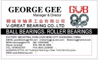 Deep groove ball bearing LINQING V-GREAT BEARING CO,.LTD