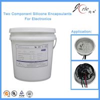 Two components silicone sealant for electronic industry