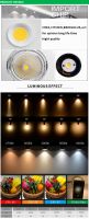 Good Quality Ce RoHS Approved 9W~30W COB Downlight LED Comercial Lighting