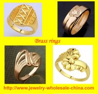 Brass jewelry, brass ring, brass necklace, brass pendant