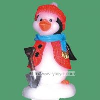 selll christmas candle led candle x'mas candle--penguin