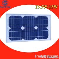 13.5W monocrystalline solar panels