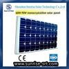 70W Mono solar panel with high transmission rate glass