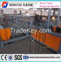 Full automatic Chain Link Fence Diamond Wire Mesh Machine
