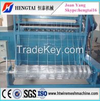 Full Automatic Grassland Cattle Fence Wire Mesh Weaving Machine