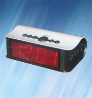 AM/FM LED Alarm Clock Radio with 1.8" Large Panel LED Display