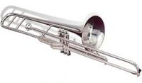 silver valve trombone