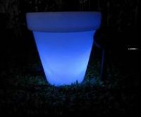 Solar LED flower pot light