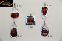 amber pendants