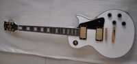 LES PAUL   custom white l color  electric guitar