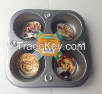 tin muffin pan, muffin tray, cake pan, cookies pan, baking pan