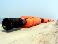 dredging pipe float