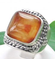 charming red agate&925 sterling silver pendant, gemstone jewelry