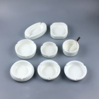 Porcelain portable ashtray for home and car
