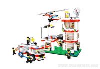 Fire Fighting Bricks Toys