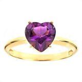 18K Yellow Gold Ring With Gemstone (LRG1264)