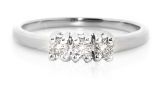 18K White Gold Ring With Diamond (LRD1269)