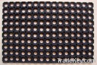 Rubber hollow mat