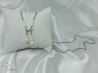 PNA-013 Pearl Necklace with Sterling Silver Chain