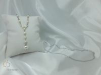 PNA-021 Pearl Necklace with Sterling Silver Chain