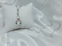 PNA-007 Pearl Necklace with Sterling Silver Chain