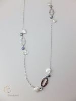 12_Pearl Chain Long Necklace PNA091-b