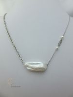 73_Pearl Chain 18inch Necklace PNB008