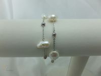 91_Pearl Chain Bracelet PCB013