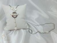 123_Pearl Chain Long Necklace PNA035