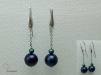 pearl chain Earrings PE056