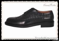 Handmade leather dress shoes for mens