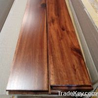 Prefinished solid wood flooring acacia 15x90x1820mm