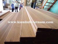 yellow balau wood outdoor decking