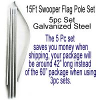 15ft Swooper Flag Pole