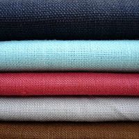 #2836 Pure Linen Fabric Piece dyed for garment and hometextile