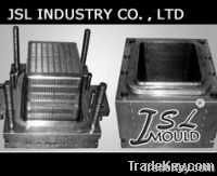 Plastic turnover crate mould