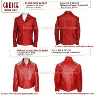 Micheal Jackson Beat It Leather Jacket - Fight Club Leather Jacket