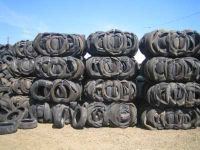 baled scrap tyres available