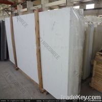 KKR pure white polishing engineered artificial quartz stone slabs