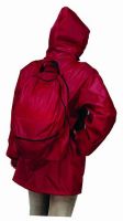 Backpack Raincoat Made of Polyester Taffetta, Available for OEM Orders